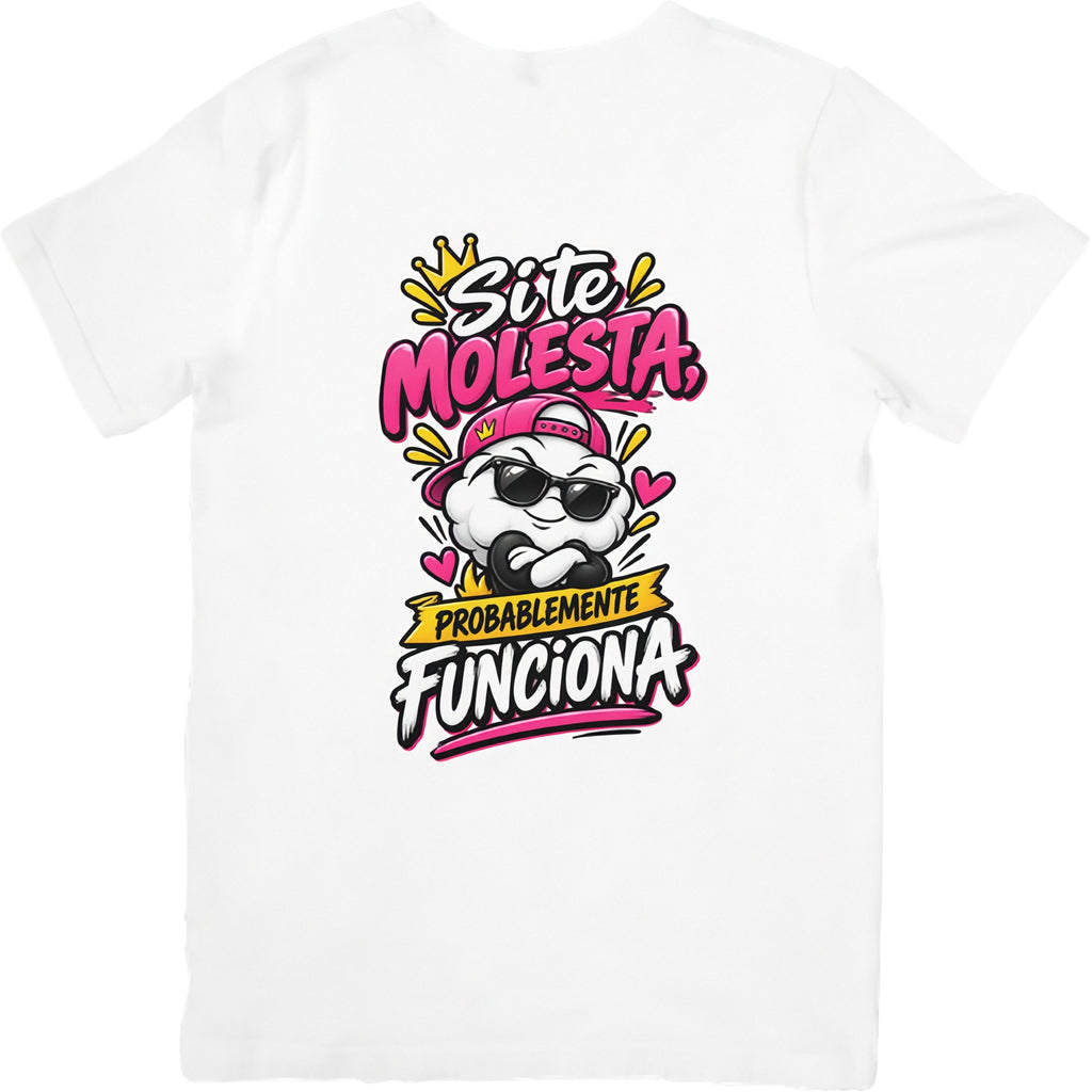 Camiseta unisex diseño rebelde  - Algodón Rebelde