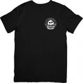 Camiseta negra logo Algodón Rebelde frontal - 0% Filtro 100% Algodón