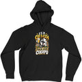 Sudadera negra Con la Cerveza Forjó Este Cuerpo - Humor cervecero | Algodón Rebelde