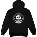 Sudadera negra Algodón Rebelde espalda - Para gente que dice lo que piensa
